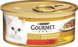 GOURMET ΚΟΝΣΕΡΒΑ ΓΑΤΑΣ 85ΓΡ GOLD DUO ΜΟΥΣ ΒΟΔΙΝΟ ΚΑΙ ΚΟΤΟΠΟΥΛΟ
