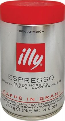 ILLY ESPRESSO ΚΑΦΕΣ 250ΓΡ ΣΕ ΚΟΚΚΟΥΣ