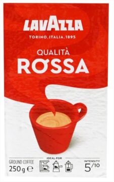 LAVAZZA ESPRESSO ΚΑΦΕΣ 250ΓΡ ΣΕ ΣΚΟΝΗ QUALITA ROSSA