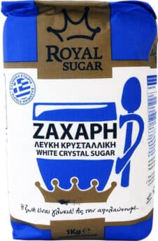 ROYAL ΚΡΥΣΤΑΛΛΙΚΗ ΖΑΧΑΡΗ 1KG ΛΕΥΚΗ