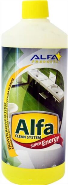 ALFA ΠΟΛΥΚΑΘΑΡΙΣΤΙΚΟ 1L SUPER ENERGY