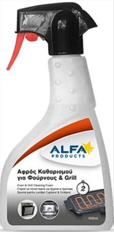 ALFA ΑΦΡΟΣ ΚΑΘΑΡΙΣΜΟΥ 500ML ΓΙΑ ΦΟΥΡΝΟΥΣ & GRILL
