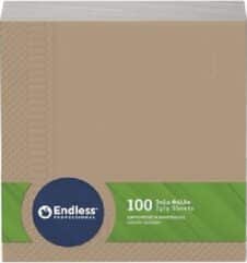 ENDLESS ΧΑΡΤΟΠΕΤΣΕΤΕΣ ΠΟΛΥΤΕΛΕΙΑΣ (33Χ33) 100ΤΜΧ KRAFT
