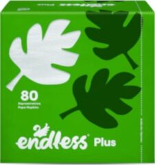 ENDLESS ΧΑΡΤΟΠΕΤΣΕΤΕΣ PLUS (30X30) ΛΕΥΚΕΣ 80ΤΜΧ