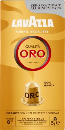 LAVAZZA ΚΑΨΟΥΛΕΣ ESPRESSO 10ΤΜΧ 58ΓΡ ORO