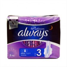 ALWAYS ΣΕΡΒΙΕΤΕΣ 6ΤΕΜ PLATINUM NIGHT NO3 ΜΕ ΦΤΕΡΑ