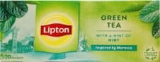 LIPTON ΠΡΑΣΙΝΟ ΤΣΑΙ 20ΦΑΚ 26ΓΡ ΜΕΝΤΑ