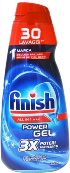 FINISH POWER GEL ALL IN ONE 600ML FRESH