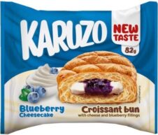 KARUZO ΚΡΟΥΑΣΑΝ BUN 82ΓΡ BLUEBERRY CHEESECAKE CREAM
