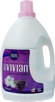 MISS VIVIAN ΥΓΡΟ ΠΛΥΝΤΗΡΙΟΥ 3L 45ΜΕΖ ΛΕΒΑΝΤΑ & ΜΑΝΟΛΙΑ