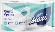 MAXI ΧΑΡΤΙ ΥΓΕΙΑΣ 2ΦΥΛΛΟ 2Χ65ΓΡ MAXI SOFT (17.2M)