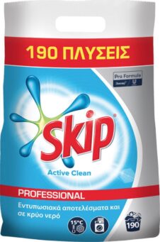 SKIP ΣΚΟΝΗ ΠΛΥΝΤΗΡΙΟΥ 12.35KG 190MEZ PRO FORMULA ACTIVE CLEAN