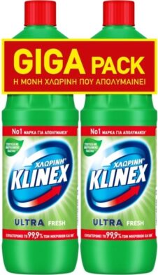 KLINEX ΧΛΩΡΙΝΗ ULTRA 2X1250ML FRESH
