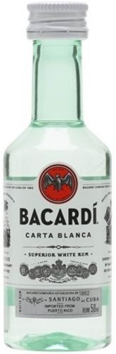 BACARDI ΡΟΥΜΙ CARTA BLANCA 50ML WHITE