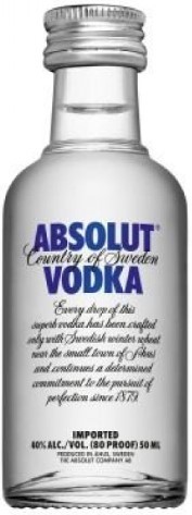 ABSOLUT ΒΟΤΚΑ 50ML
